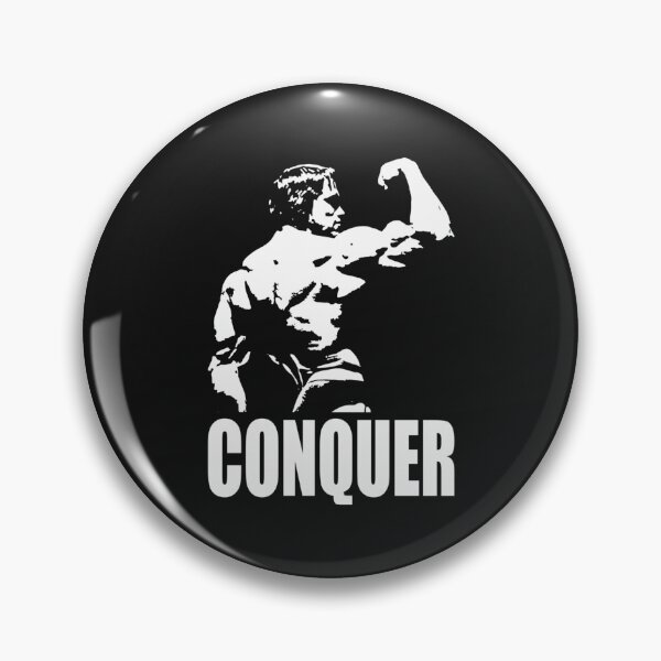 Item preview, CONQUER Arnold Back Bicep Flex designed and sold by BaoAnhVFF.