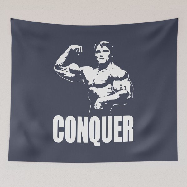 Item preview, CONQUER Arnold Single Bicep Flex designed and sold by BaoAnhVFF.