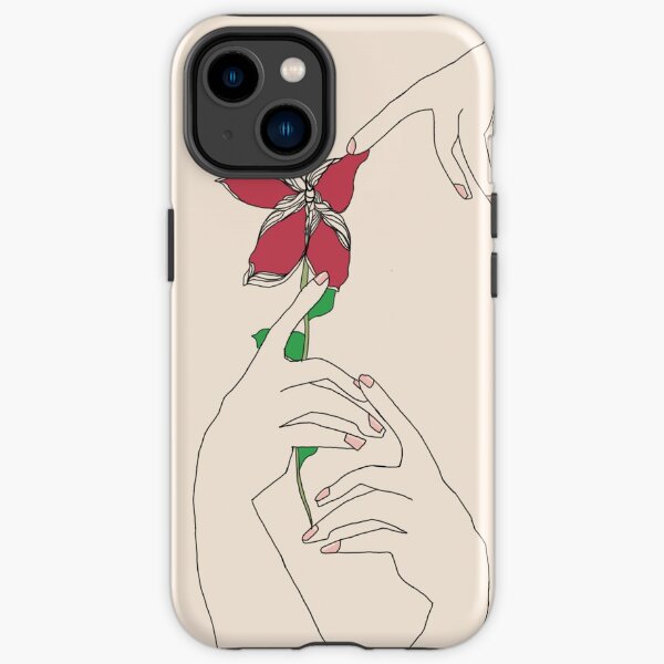 Floral Touch iPhone Tough Case