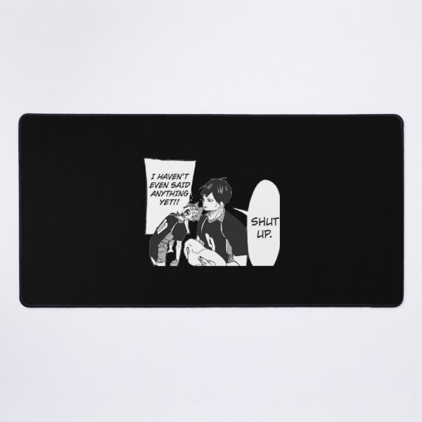 Item preview, Kagehina Arguing Manga Panel Sticker designed and sold by lambstout2.