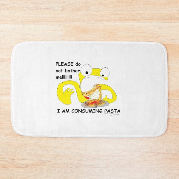 Item preview, PLEASE do not bother me!!!!! I AM CONSUMING PASTA ms paint classic designed and sold by keysmashing.