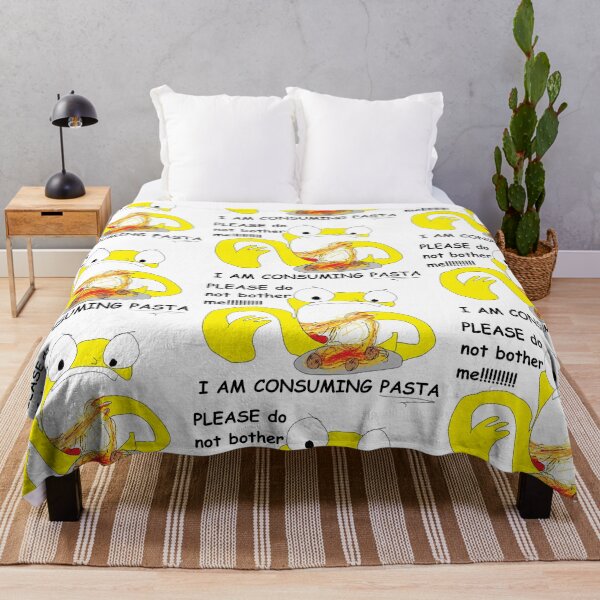 Item preview, PLEASE do not bother me!!!!! I AM CONSUMING PASTA ms paint classic designed and sold by keysmashing.