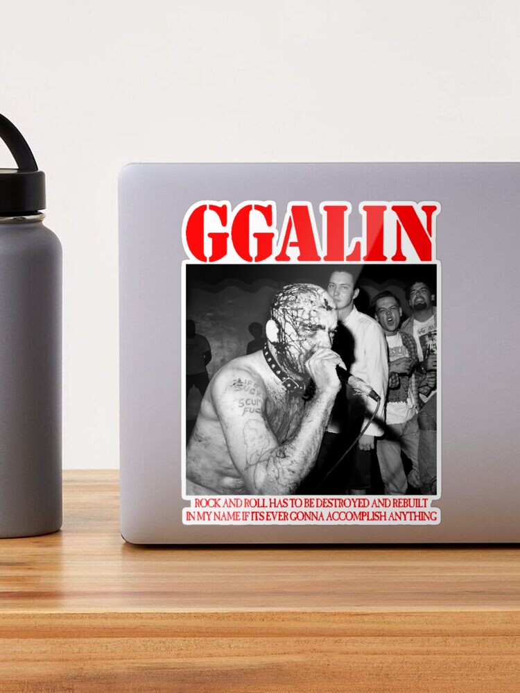 GG Allin Live Fast Die Tattoo (big version) Photographic Print for Sale by  GuitarManArts