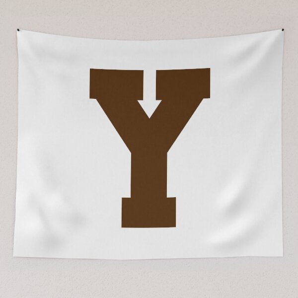 Item preview, Alphabet, Brown Y, Sports letter Y designed and sold by TheCultStuff.