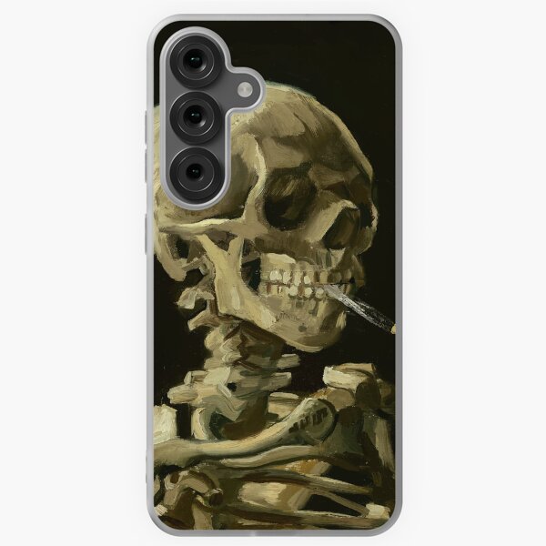 Item preview, Head of a Skeleton with a Burning Cigarette - Vincent van Gogh designed and sold by starrylite.