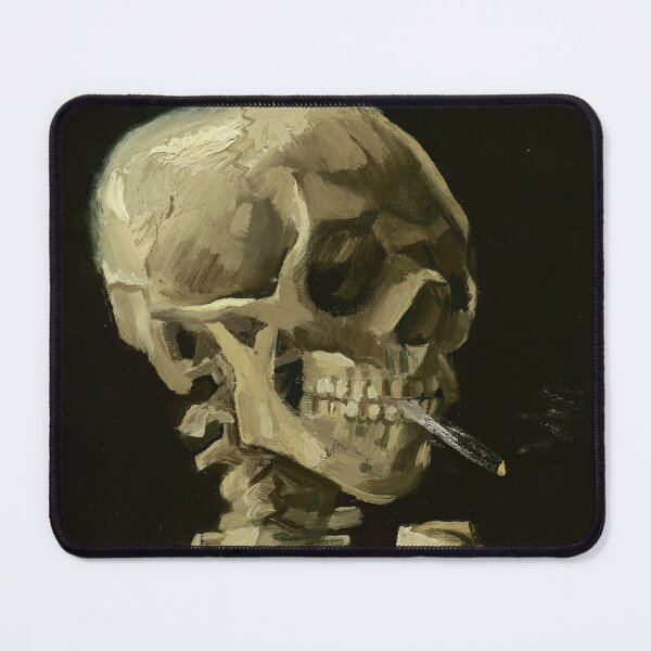 Item preview, Head of a Skeleton with a Burning Cigarette - Vincent van Gogh designed and sold by starrylite.