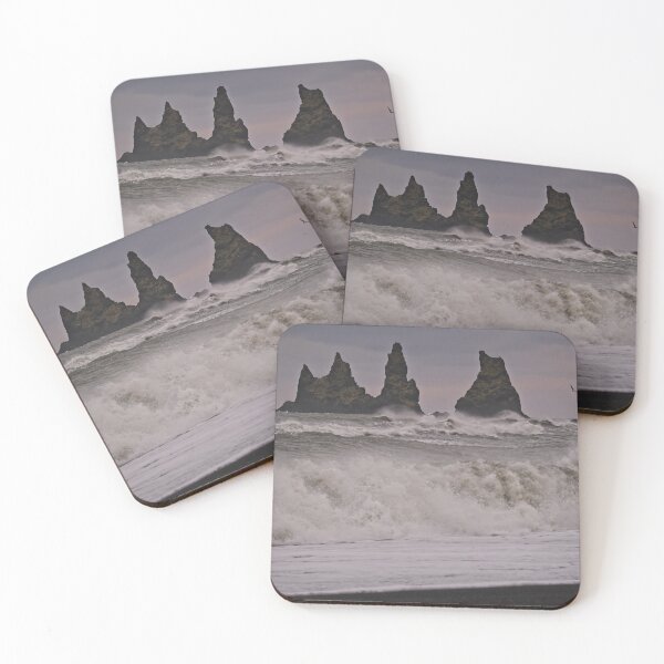 Item preview, Reynisdrangar Iceland at Sunrise designed and sold by Catherine Reading.