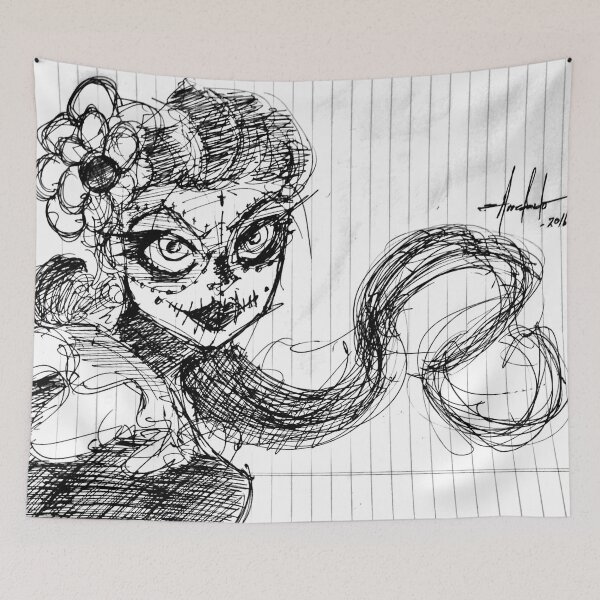 Item preview, DAY OF THE DEAD DANCER designed and sold by ArredondoPrime.