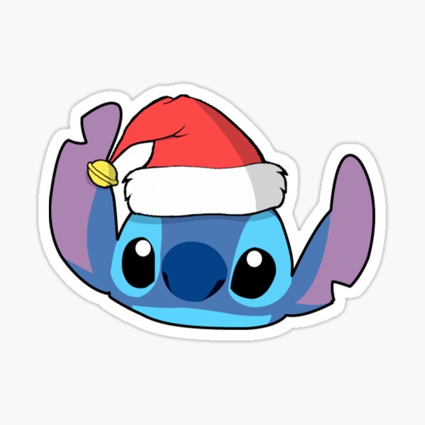 Stitch and Christmas light - Stitch - Sticker