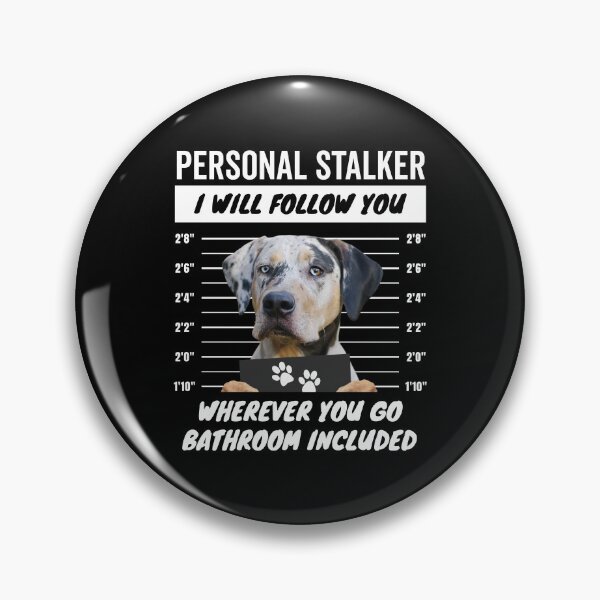 Item preview, Personal Stalker – Blue Merle Catahoula Leopard Dog designed and sold by More Cute Dogs.