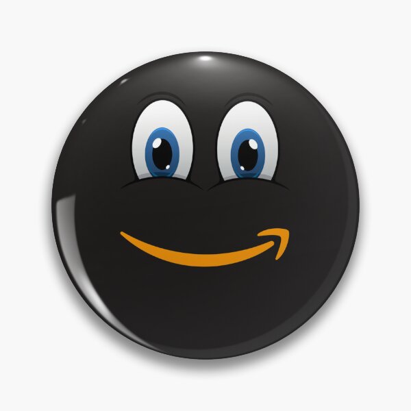 Artikelvorschau, Klassisches T-Shirt mit Amazon-Smiley-Gesicht entworfen und verkauft von AnnaSternbaue.