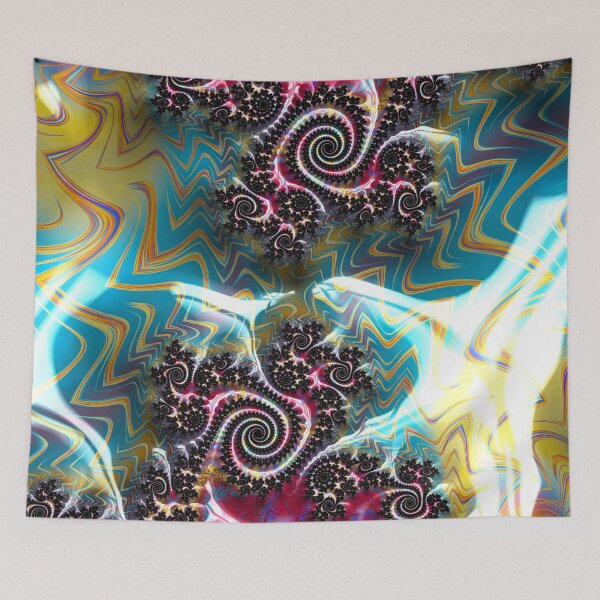 Item preview, Shiny Zigzag Fractal Five designed and sold by Elisabeth Lucas.