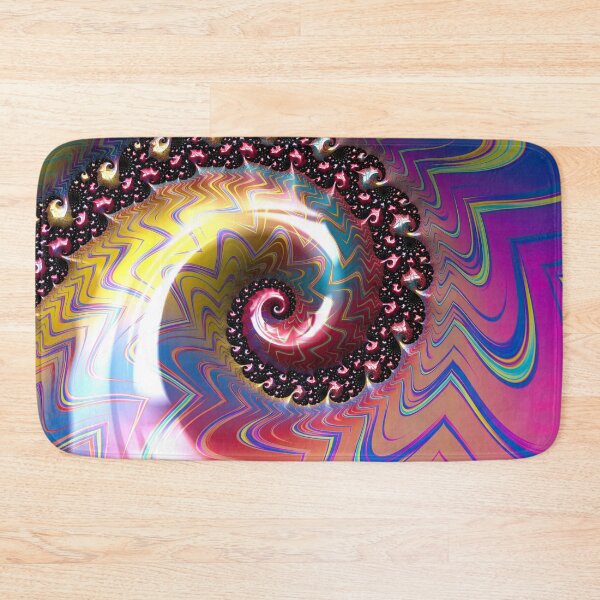 Item preview, Shiny Zigzag Fractal One designed and sold by Elisabeth Lucas.