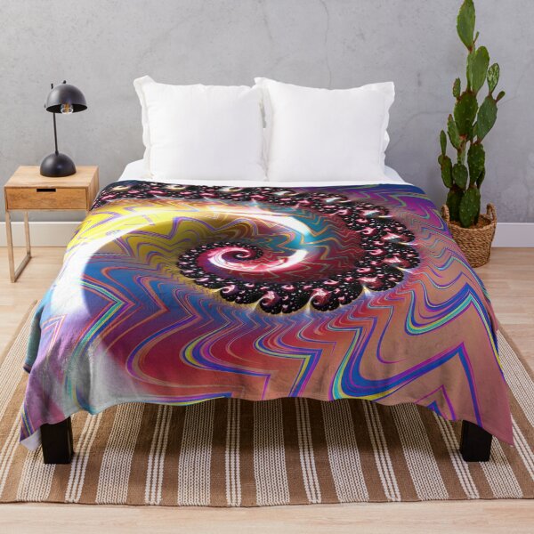 Item preview, Shiny Zigzag Fractal One designed and sold by Elisabeth Lucas.