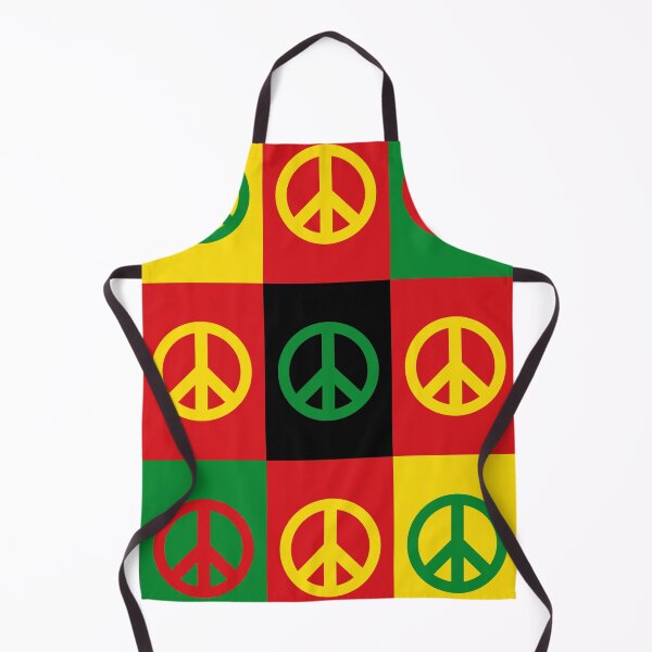 Item preview, Rasta Peace Symbol Reggae Flag Pop Art designed and sold by designandclouds.