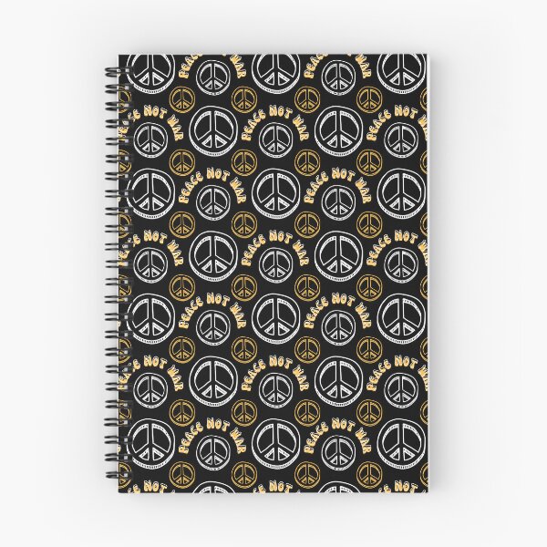 Item preview, Peace Not War with CND peace logo - daffodil yellow designed and sold by BTCelebration.