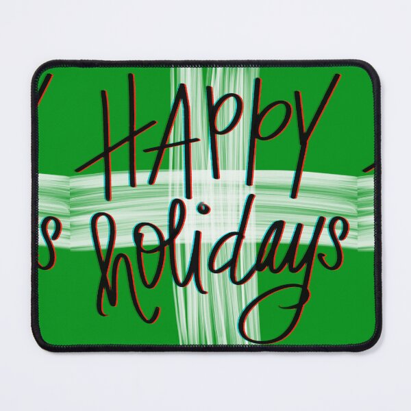 Item preview, HAPPY HOLIDAYS GREEN GIFT  designed and sold by GIVENGRACE.ART.