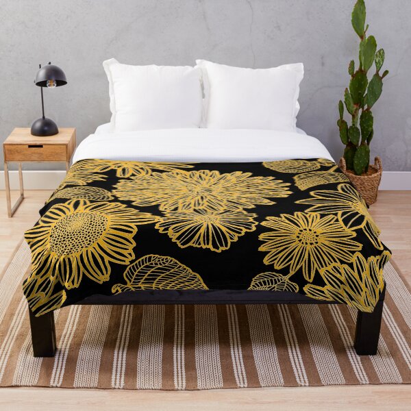 Artikelvorschau, Gelbe Sonnenblume Illustration Gliederung | Wesentlich entworfen und verkauft von Nilima Bano ⭐⭐⭐⭐.