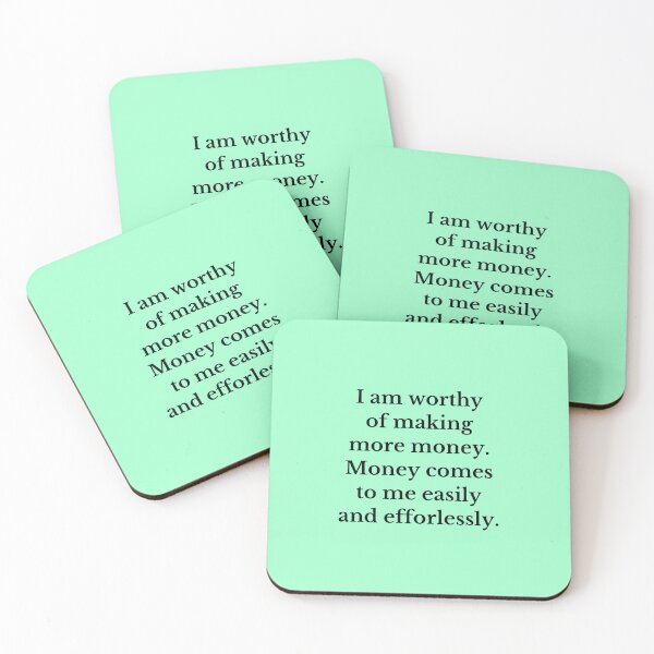 Item preview, I Am Worthy Of Making More Money - Money Manifestation designed and sold by Manifest-Life.