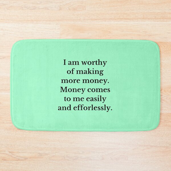 Item preview, I Am Worthy Of Making More Money - Money Manifestation designed and sold by Manifest-Life.