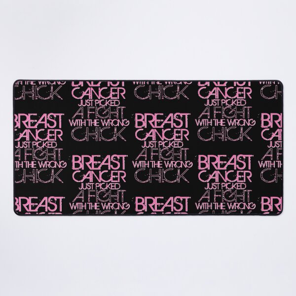 Item preview, Breast Cancer Just Picked A Fight With The Wrong Chick designed and sold by LittleDuckk.