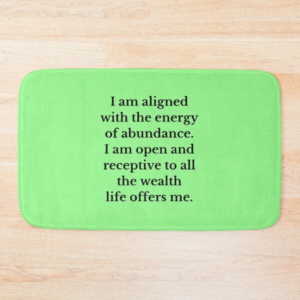 Item preview, I Am Aligned With The Energy Of Abundance - Money Manifestation designed and sold by Manifest-Life.