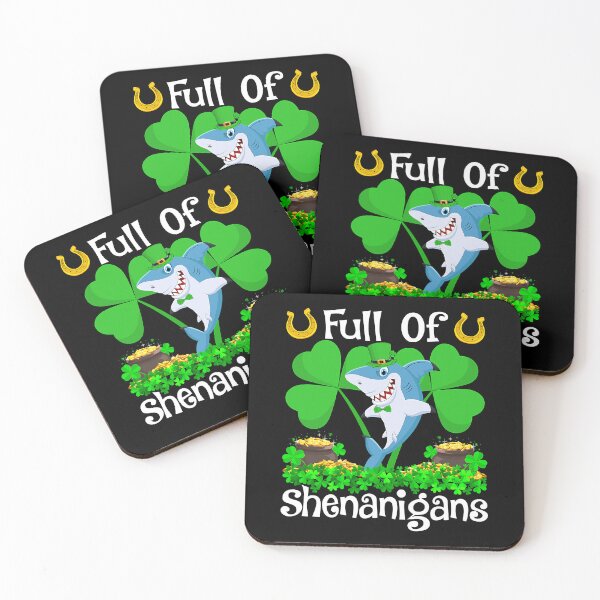 Artikelvorschau, Blauhai voller Shenanigans Blauhai St. Patricks Day entworfen und verkauft von PerkinsAarav.