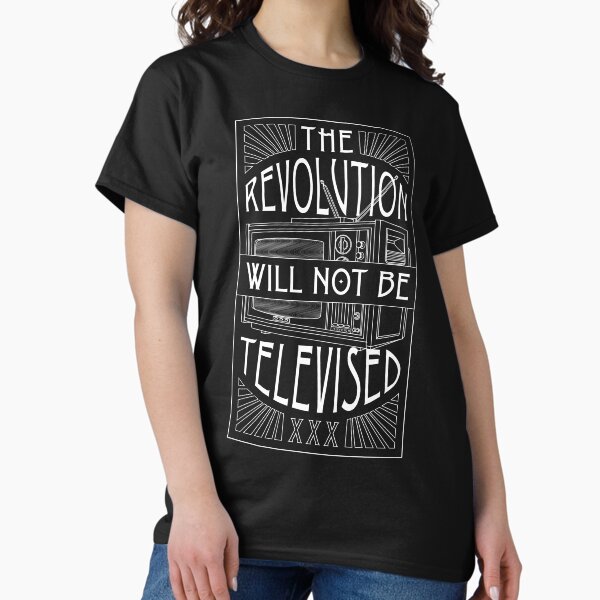 Artikel-Vorschau von Die Revolution wird nicht im Fernsehen übertragen werden, designt und verkauft von holyrascal.