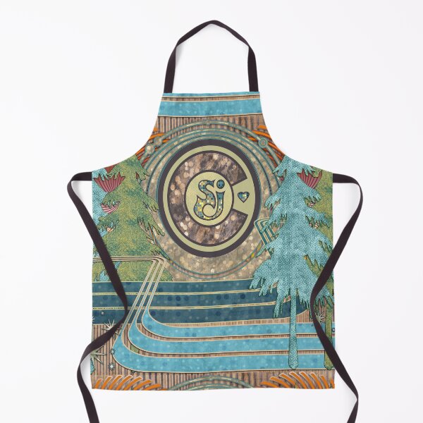 Item preview,  SCI Mysterious Forest String Cheese Incident Retro Rising Sun Sunset Lasers  Enchanted Psychedelic Festival designed and sold by Shayna Westfall.