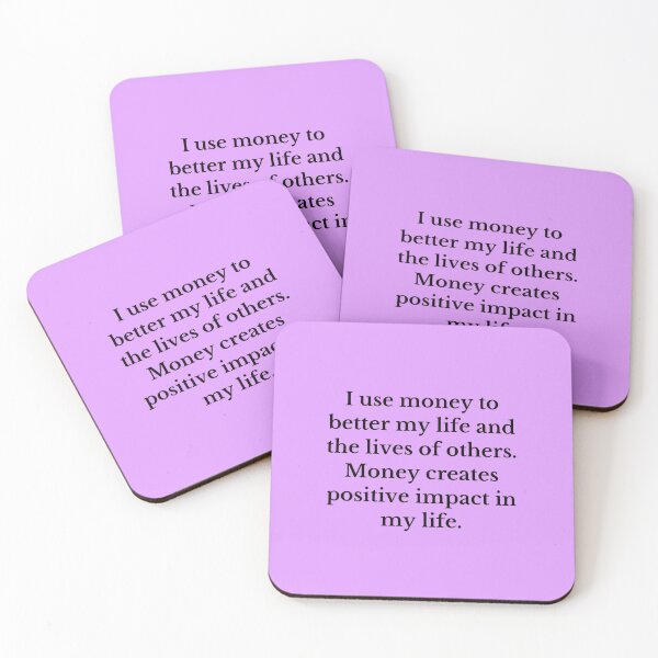 Item preview, I Use Money To Better My Life - Money Manifestation designed and sold by Manifest-Life.