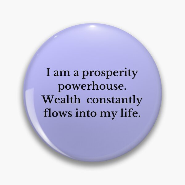 Item preview, I Am A Prosperity Powerhouse - Money Manifestation designed and sold by Manifest-Life.