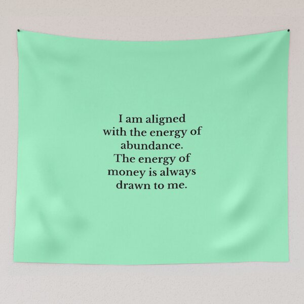 Item preview, I Am Aligned With The Energy Of Abundance - Money Manifestation designed and sold by Manifest-Life.