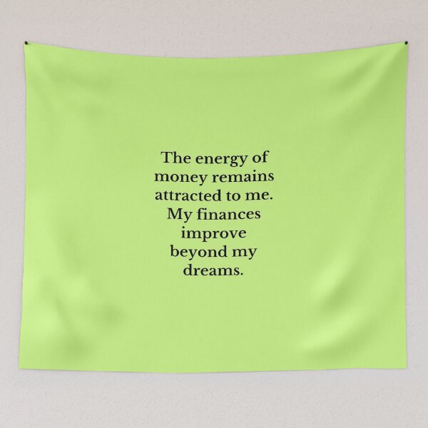Item preview, The Energy Of Money Remains Attracted To Me - Money Manifestation designed and sold by Manifest-Life.