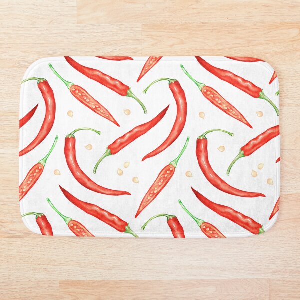 Item preview, Hot red pepper. Watercolor drawing. designed and sold by Trilisti.