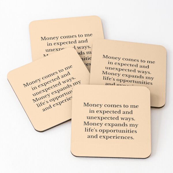 Item preview, Money Comes To Me In Expected And Unexpected Ways - Money Manifestation designed and sold by Manifest-Life.