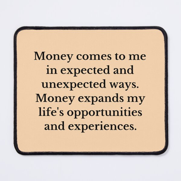 Item preview, Money Comes To Me In Expected And Unexpected Ways - Money Manifestation designed and sold by Manifest-Life.
