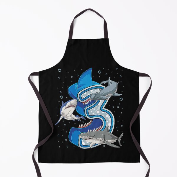 Item preview, Kids 3rd Birthday Boys Shark 3 years Old Ocean Shark Birthday designed and sold by PerkinsAarav.