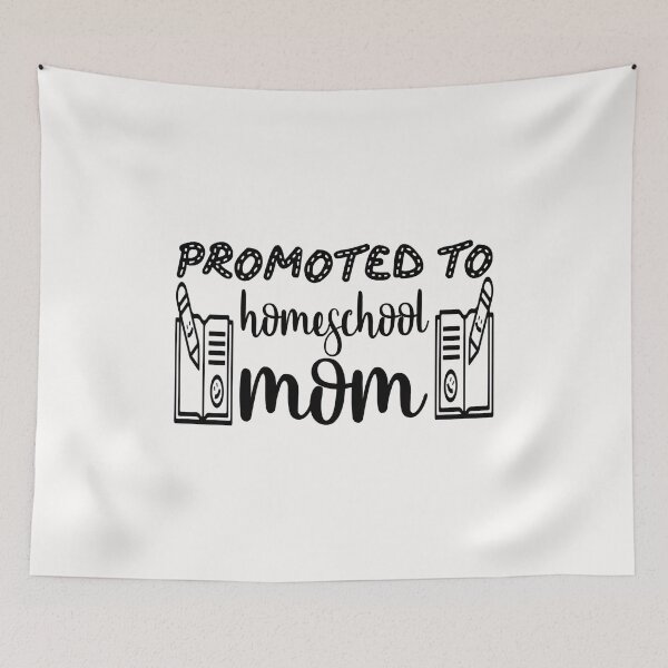 Item preview, Promoted To Homeschool Mom designed and sold by AuroraApparel.
