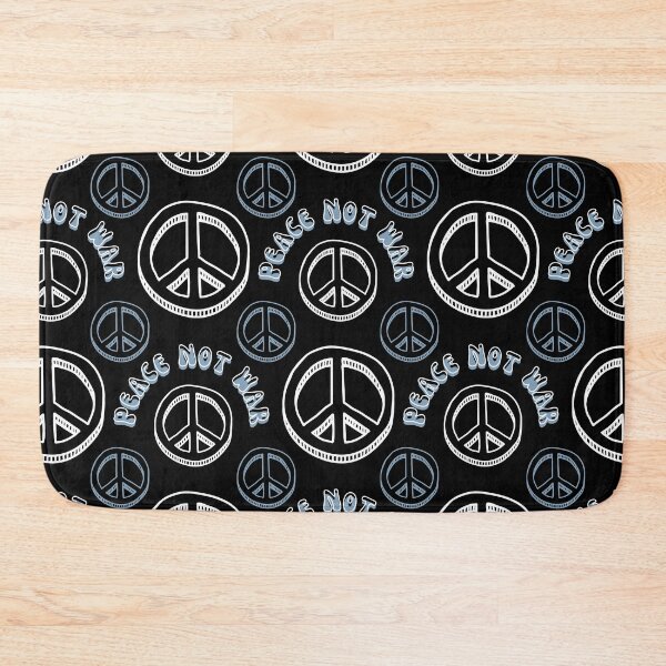 Item preview, Peace Not War with CND peace logo - blue designed and sold by BTCelebration.