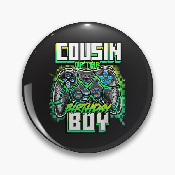Item preview, Cousin of the Birthday Boy Matching Family Video Game Party designed and sold by marla8ruby.