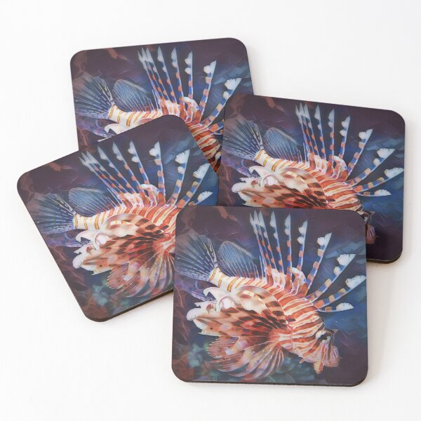 Item preview, Lionfish Against Coral designed and sold by Heathermarie321.