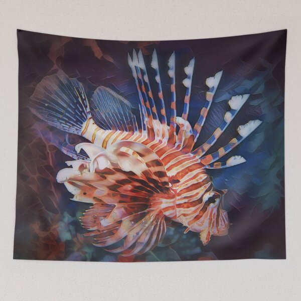 Item preview, Lionfish Against Coral designed and sold by Heathermarie321.
