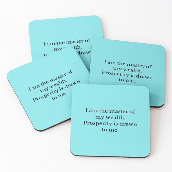 Item preview, I Am The Master Of My Wealth - Money Manifestation designed and sold by Manifest-Life.