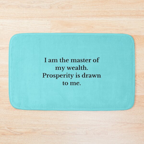 Item preview, I Am The Master Of My Wealth - Money Manifestation designed and sold by Manifest-Life.