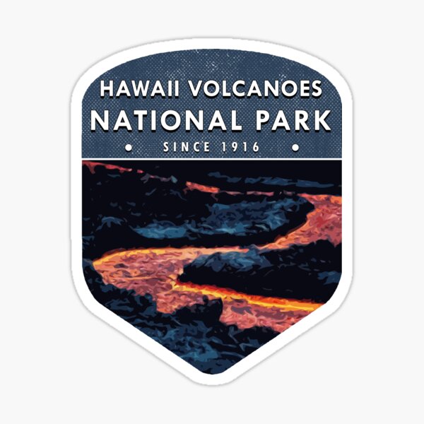 Hawaii Volcanoes National Park 2 Sticker
