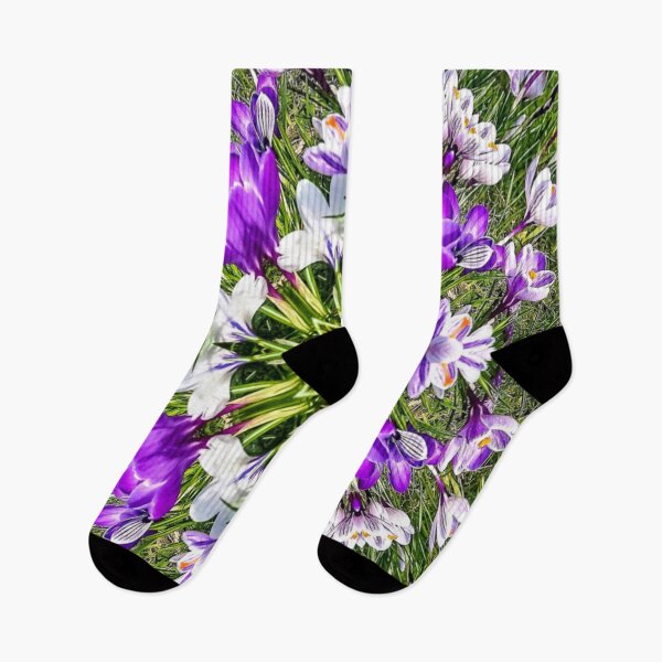 Item preview, The flower of youth, Crocus pattern. designed and sold by Patternflower.