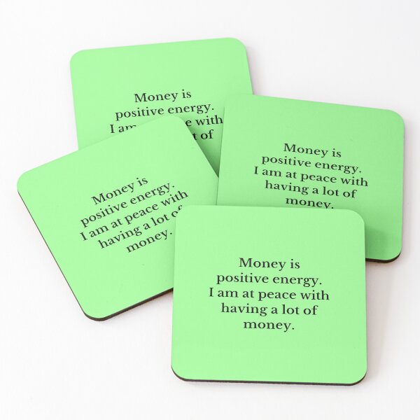 Item preview, Money Is Positive Energy - Money Manifestation designed and sold by Manifest-Life.