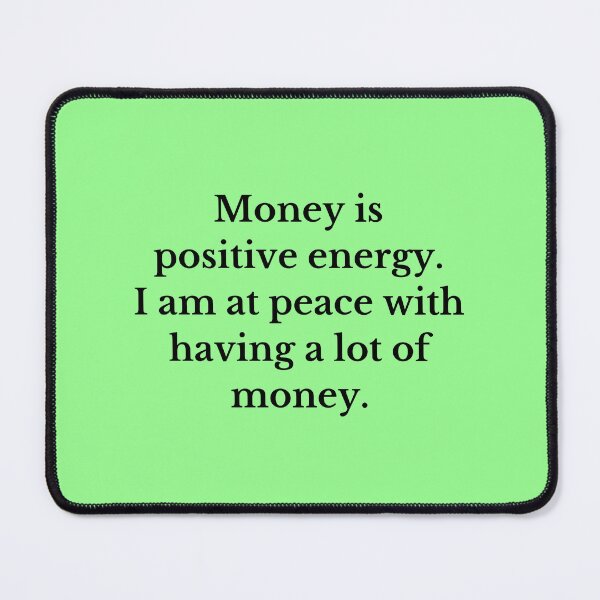 Item preview, Money Is Positive Energy - Money Manifestation designed and sold by Manifest-Life.