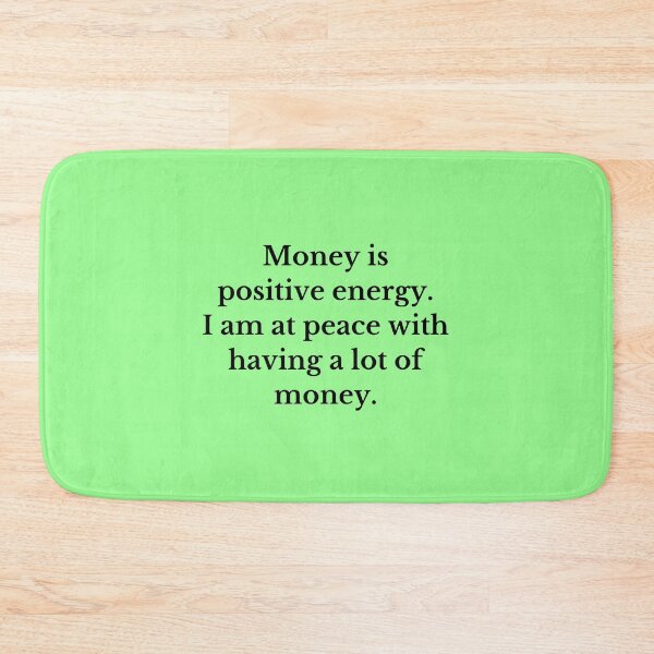 Item preview, Money Is Positive Energy - Money Manifestation designed and sold by Manifest-Life.