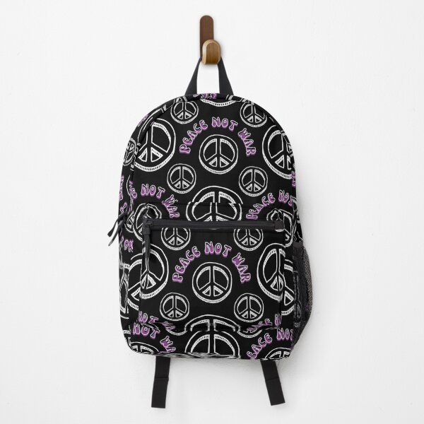 Item preview, Peace Not War with CND peace logo - purple designed and sold by BTCelebration.